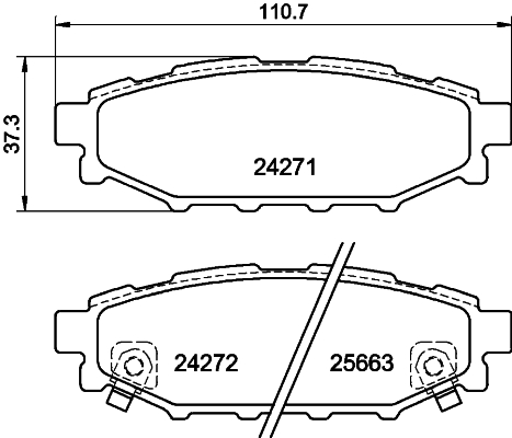 Remblokset Mintex MDB2732