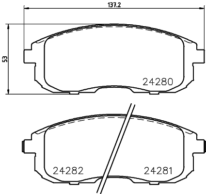 Remblokset Mintex MDB2847