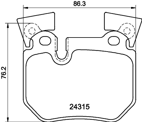 Remblokset Mintex MDB2828