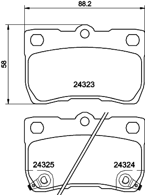 Remblokset Mintex MDB2728