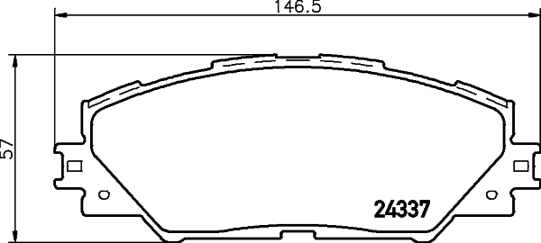 Remblokset Mintex MDB2786