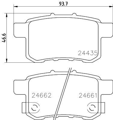 Remblokset Mintex MDB2946