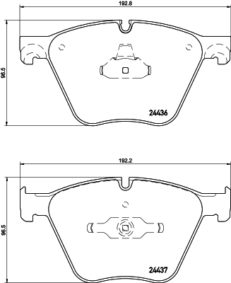 Remblokset Mintex MDB2981