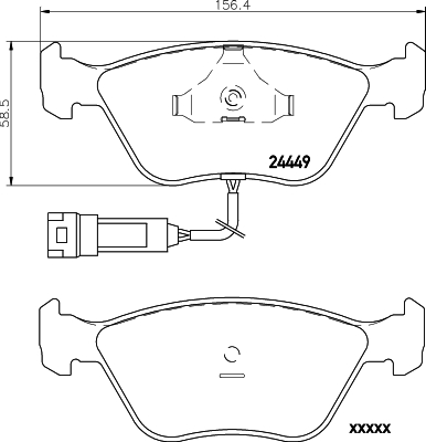 Remblokset Mintex MDB1637