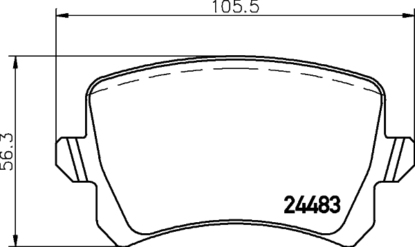 Remblokset Mintex MDB2888