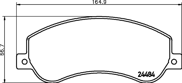 Remblokset Mintex MDB3107