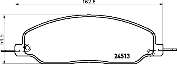 Remblokset Mintex MDB2873