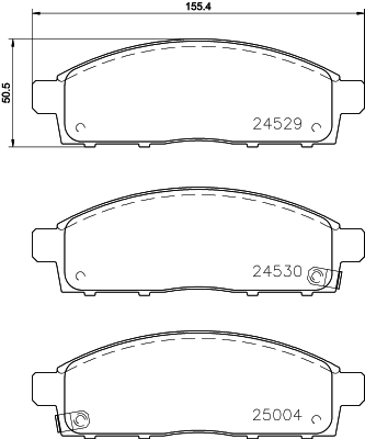 Remblokset Mintex MDB2882