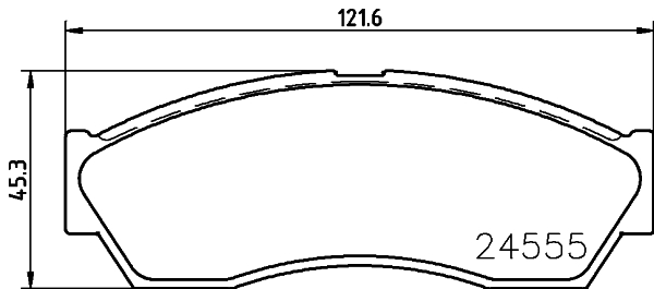 Remblokset Mintex MDB2876