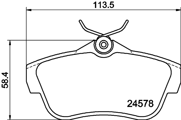 Remblokset Mintex MDB2903