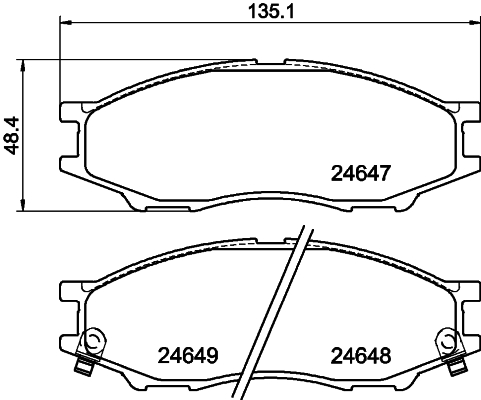 Remblokset Mintex MDB2755