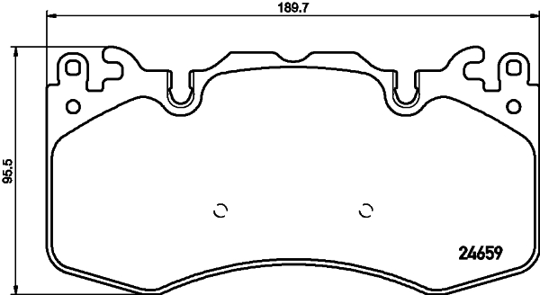 Remblokset Mintex MDB3129