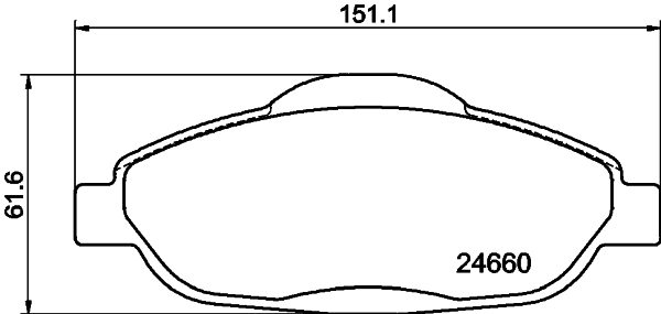 Remblokset Mintex MDB2950