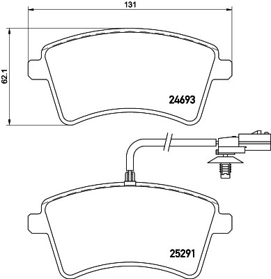 Remblokset Mintex MDB3234