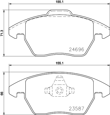 Remblokset Mintex MDB3767