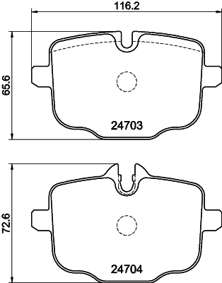 Mintex Remblokset MDB3008