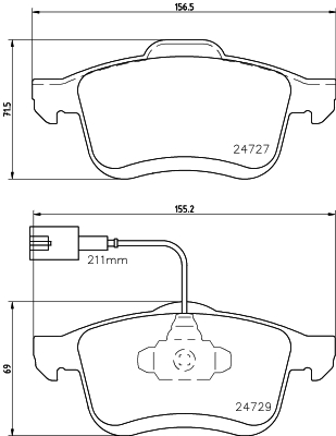 Remblokset Mintex MDB3786
