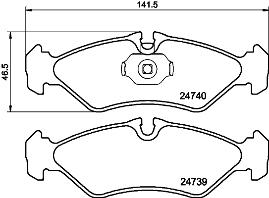 Mintex Remblokset MDB3016