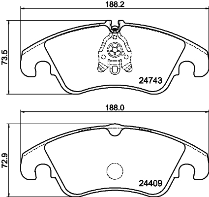 Remblokset Mintex MDB3041