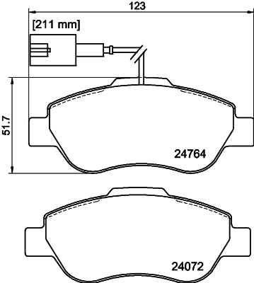 Remblokset Mintex MDB3316