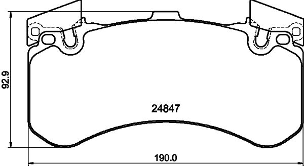 Remblokset Mintex MDB3187