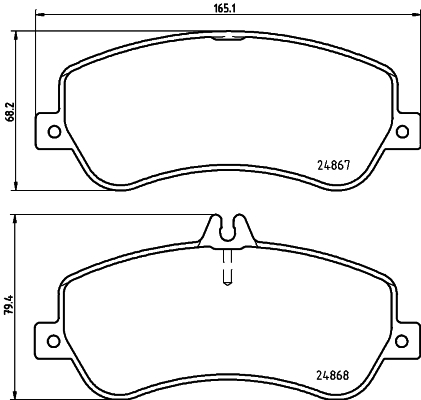 Remblokset Mintex MDB2999