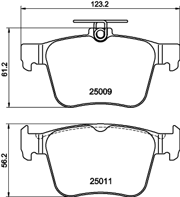 Remblokset Mintex MDB3101