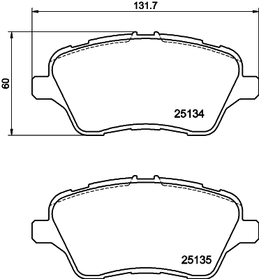 Remblokset Mintex MDB3322