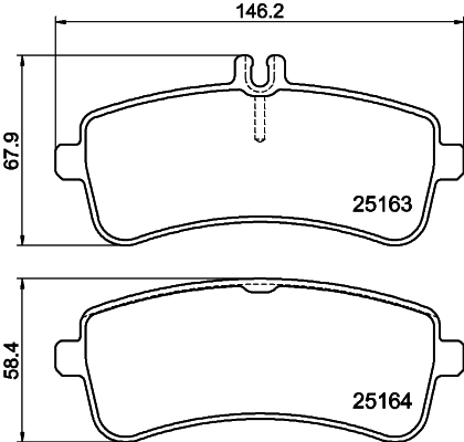 Remblokset Mintex MDB3746