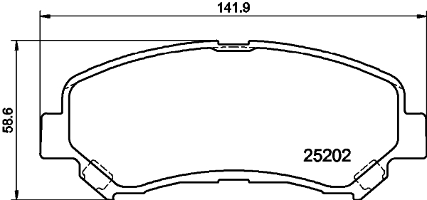 Remblokset Mintex MDB3172