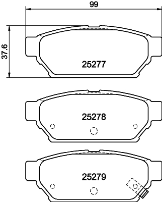 Remblokset Mintex MDB3229
