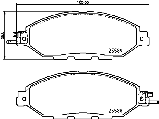 Remblokset Mintex MDB3926