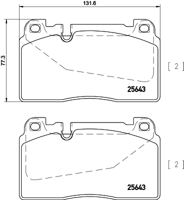 Remblokset Mintex MDB3313