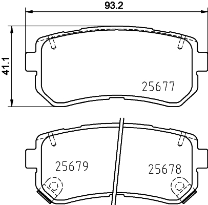 Remblokset Mintex MDB3380