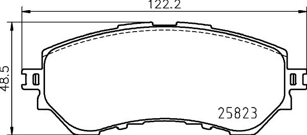 Remblokset Mintex MDB3888