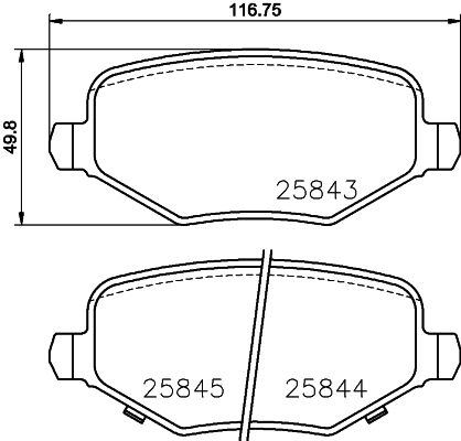 Remblokset Mintex MDB3791