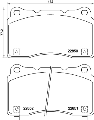 Remblokset Mintex MDB4091