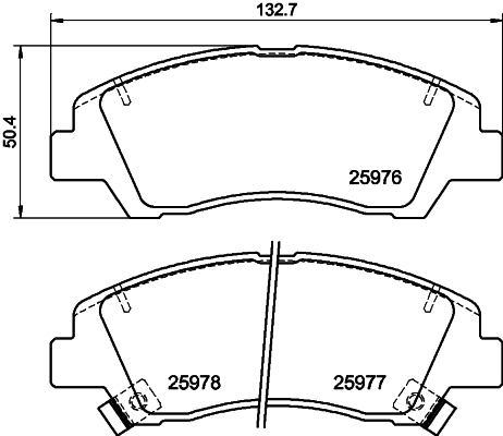 Remblokset Mintex MDB3715