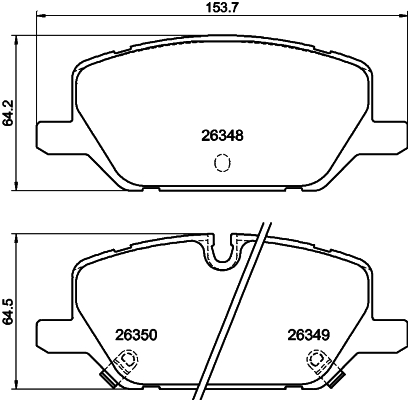 Remblokset Mintex MDB4376