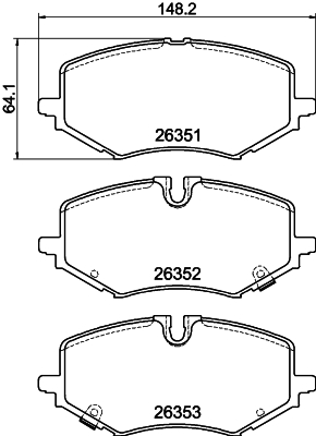 Remblokset Mintex MDB4325