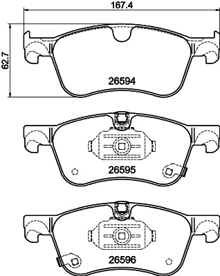 Remblokset Mintex MDB3553