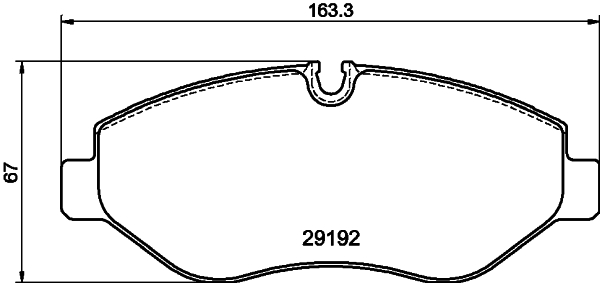 Remblokset Mintex MDB2803