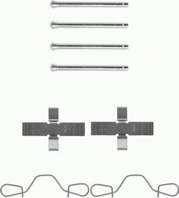 Rem montageset Mintex MBA982