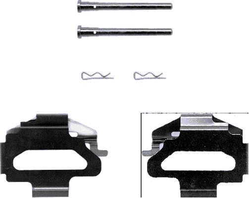 Rem montageset Mintex MBA1141