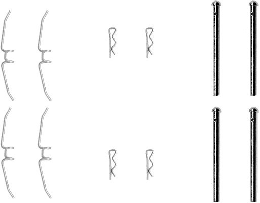 Rem montageset Mintex MBA901