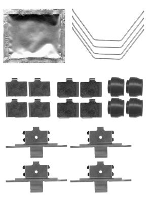 Rem montageset Mintex MBA1791