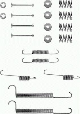 Rem montageset Mintex MBA630