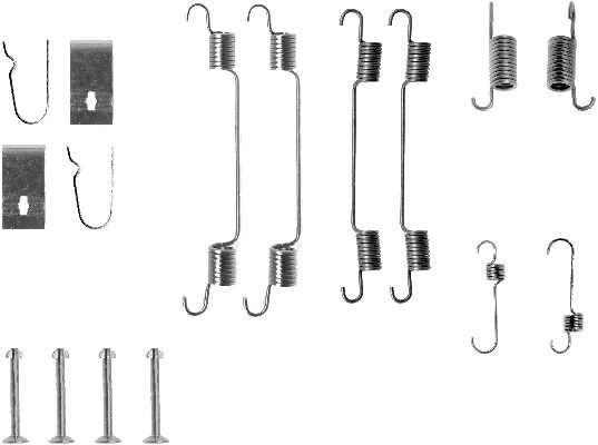 Rem montageset Mintex MBA722