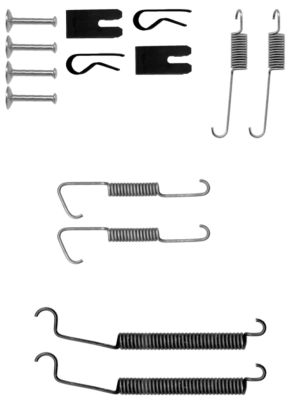 Rem montageset Mintex MBA805