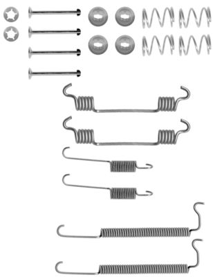 Rem montageset Mintex MBA849